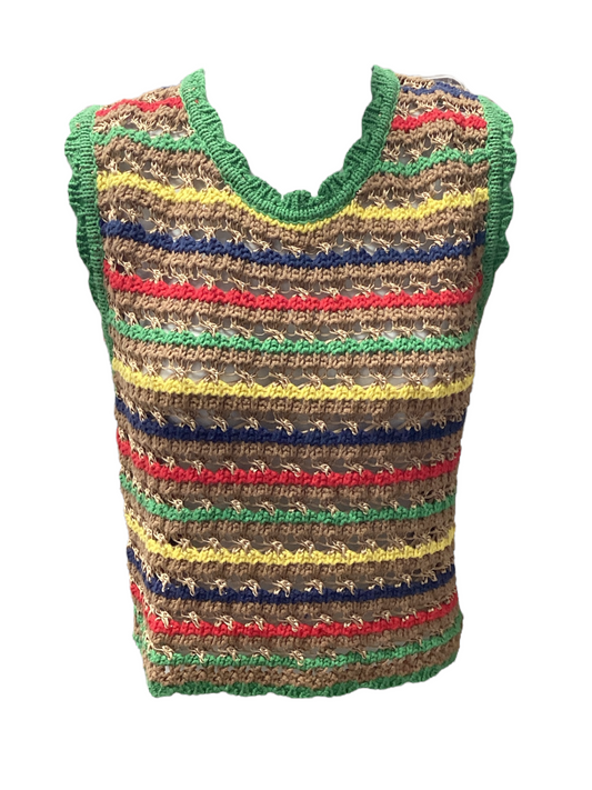 Zara Jr Crop Top Multi L