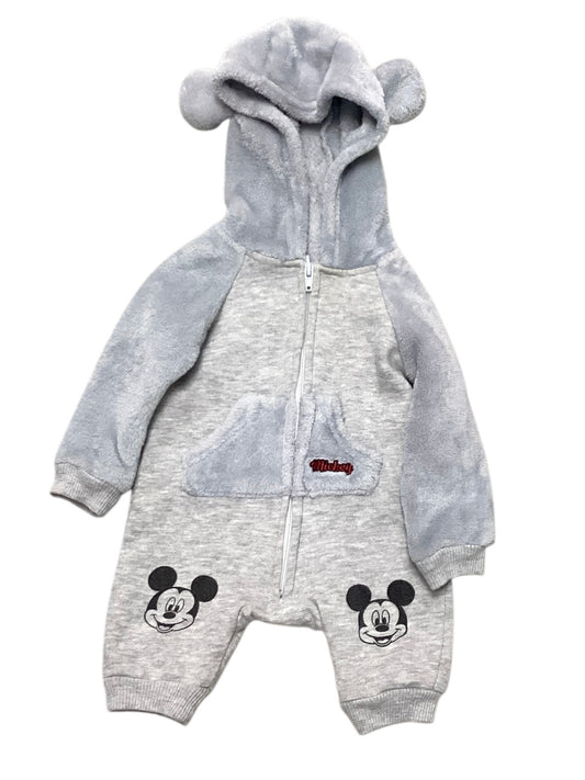 Disney Boys Gray Onesie 0/3M