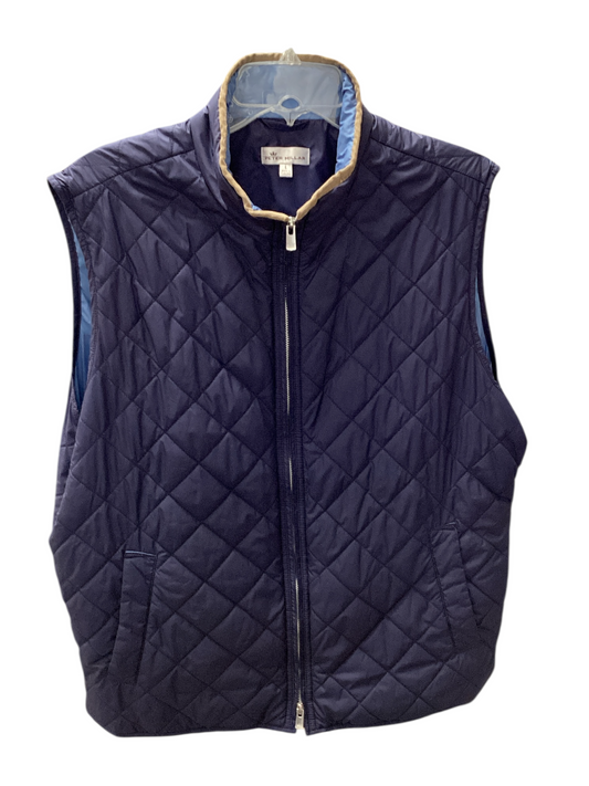 Peter Millar Men's Puffer Vest Blue L