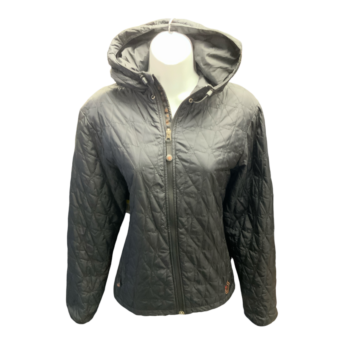 ISIS Women's Hood Puffer Coat Black10=M