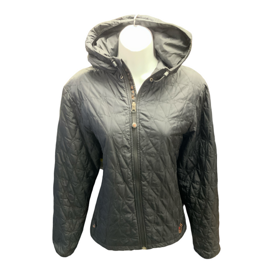 ISIS Women's Hood Puffer Coat Black10=M