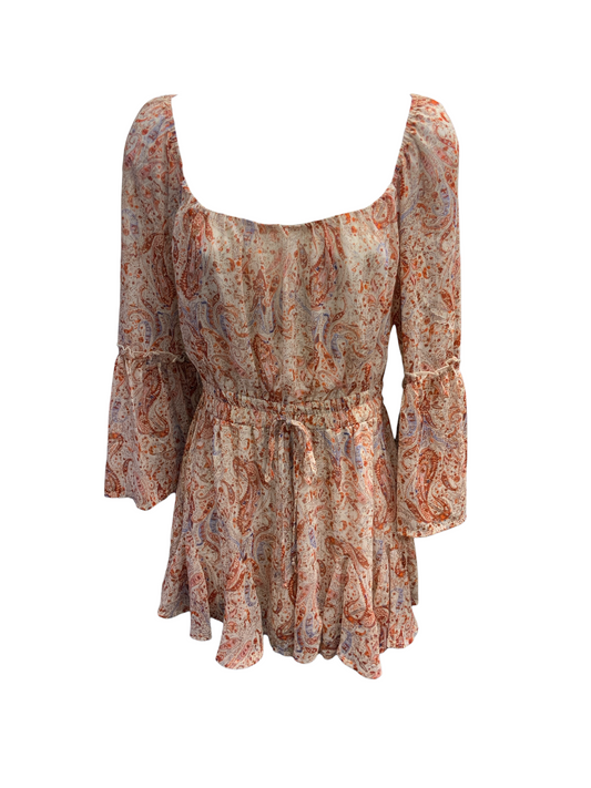 Mi Ami Jr dress romper Rust M
