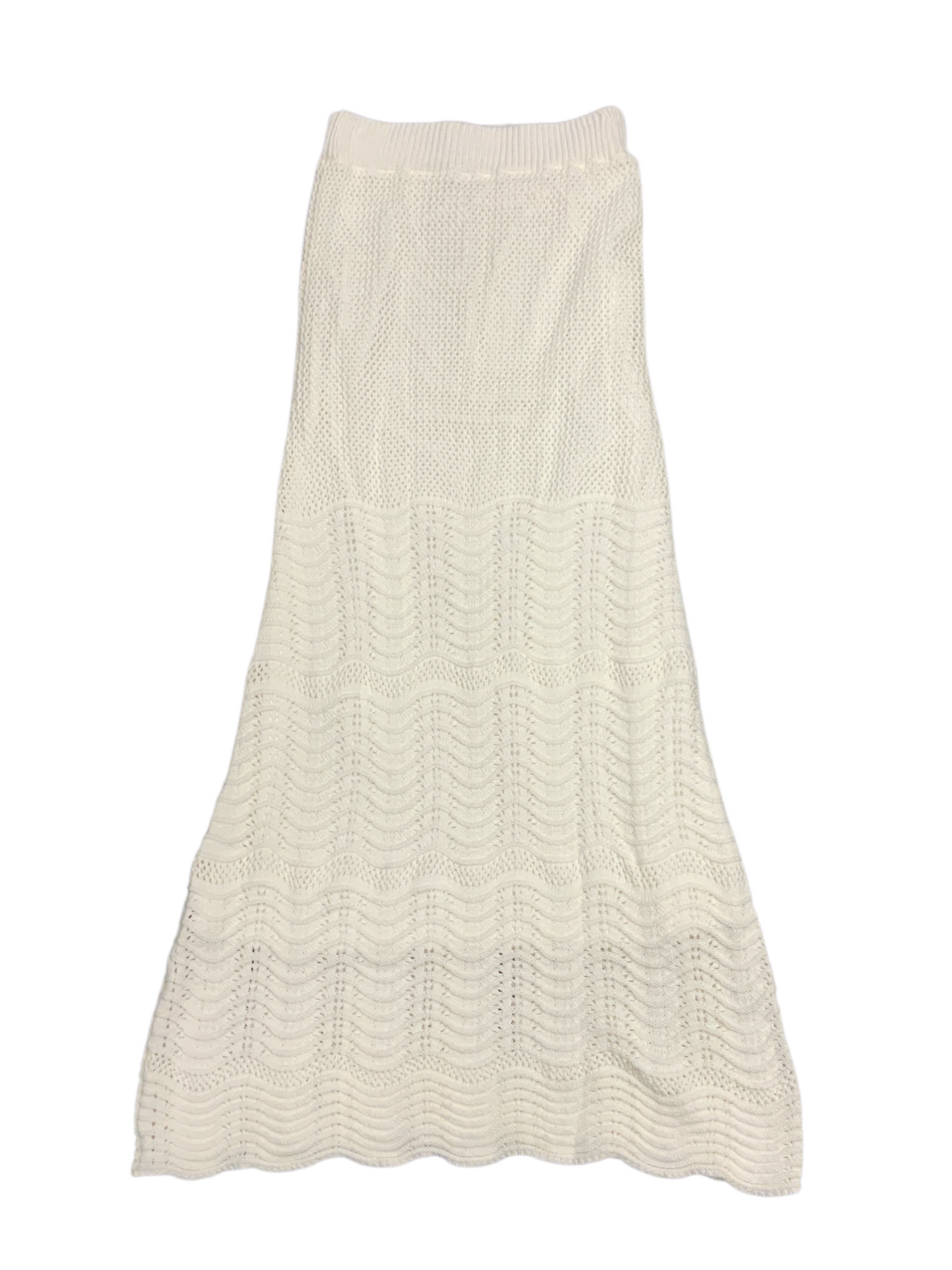 NWT 12Th Tribe Jr Skirt White XS
