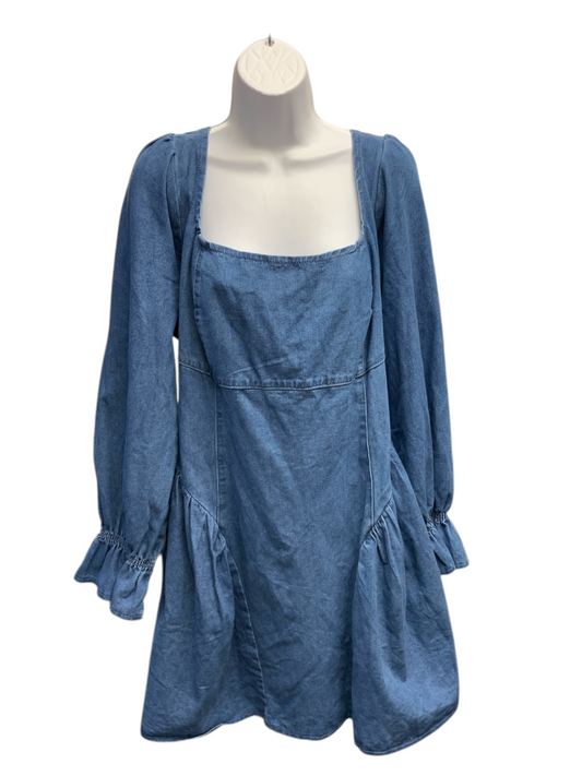 Shein Women's Denim Dress Blue 4XL