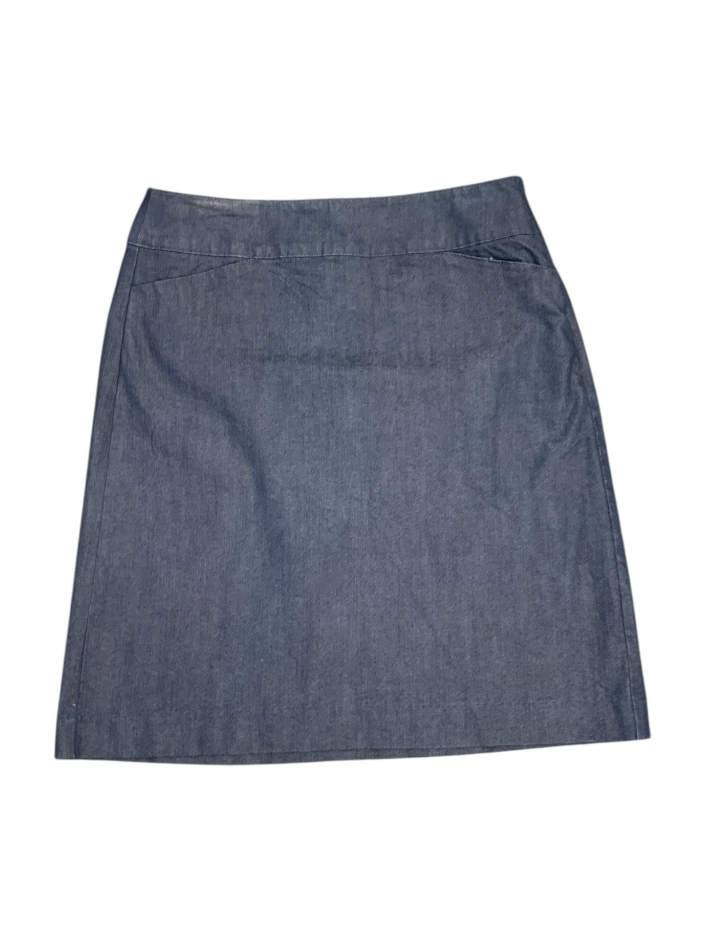 Talbots Women's Jean Skirt Blue 10