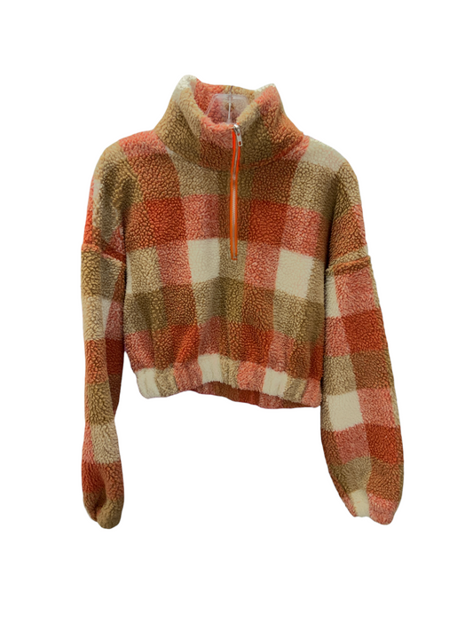 Zaful Jr 1/2 Zip Rust Tan 6=S