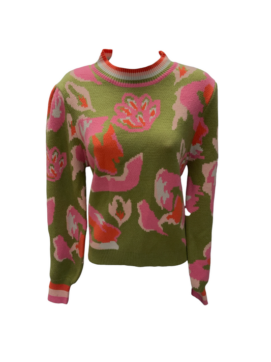 NWT THML Women's Sweater Pink Sage S