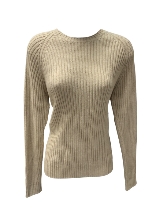 New Lands End Women's Sweater Tan M