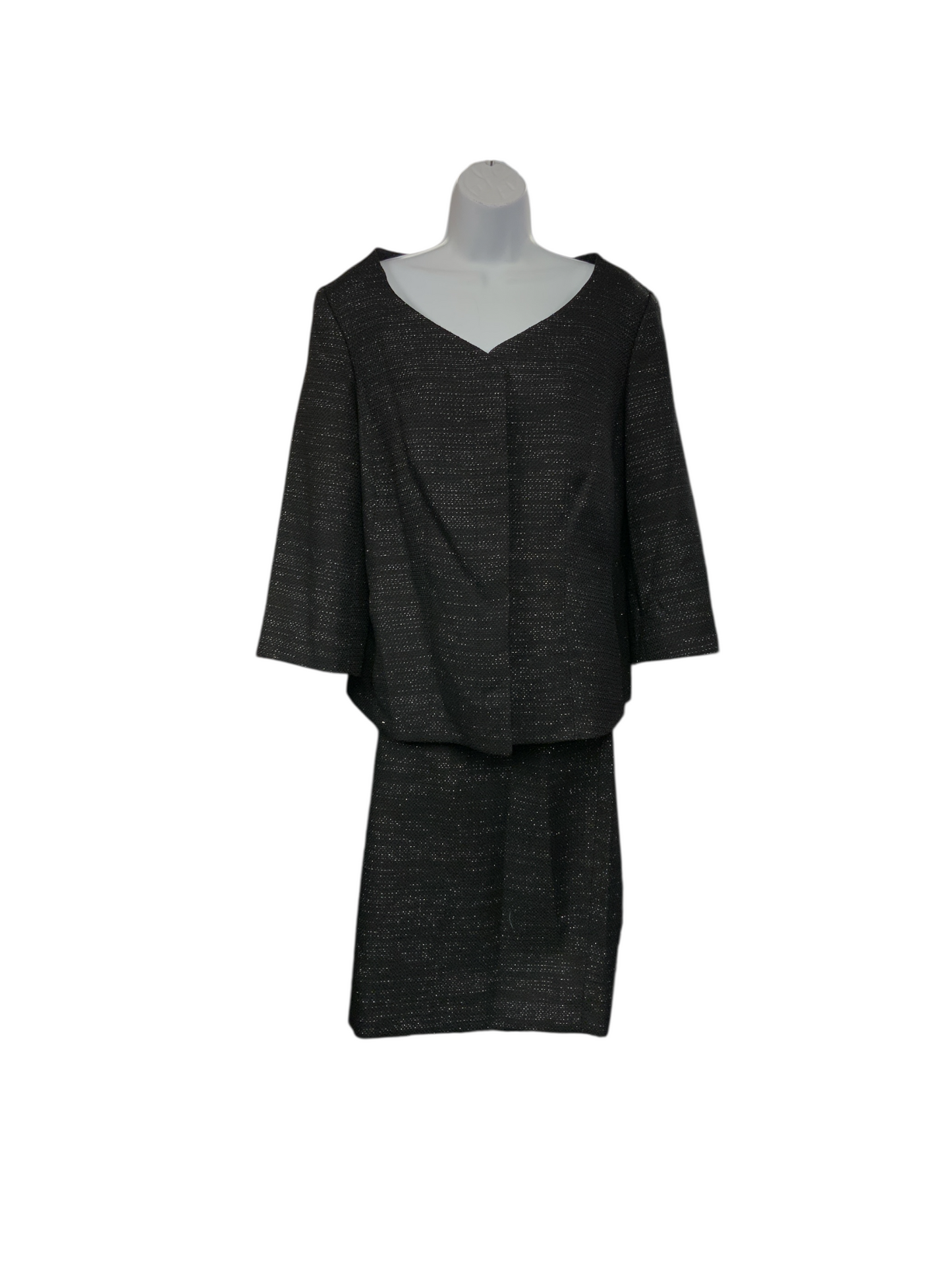 NWT Le Suit Women's Suit Black 14