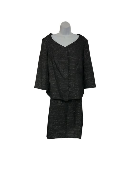 NWT Le Suit Women's Suit Black 14