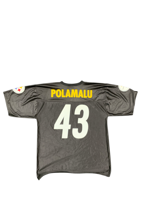 NFL Men's Pittsburg Jersey Black L