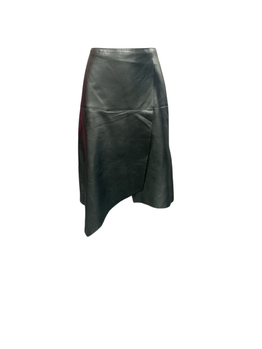 Isabel USA Women's Leather Skirt Black 4=S