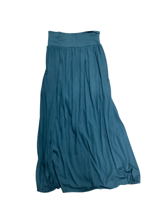 Garnet Hill Women's Skirt Blue S