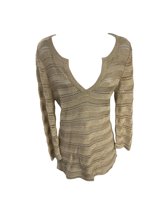 Talbots Women's Sweater Gold MP