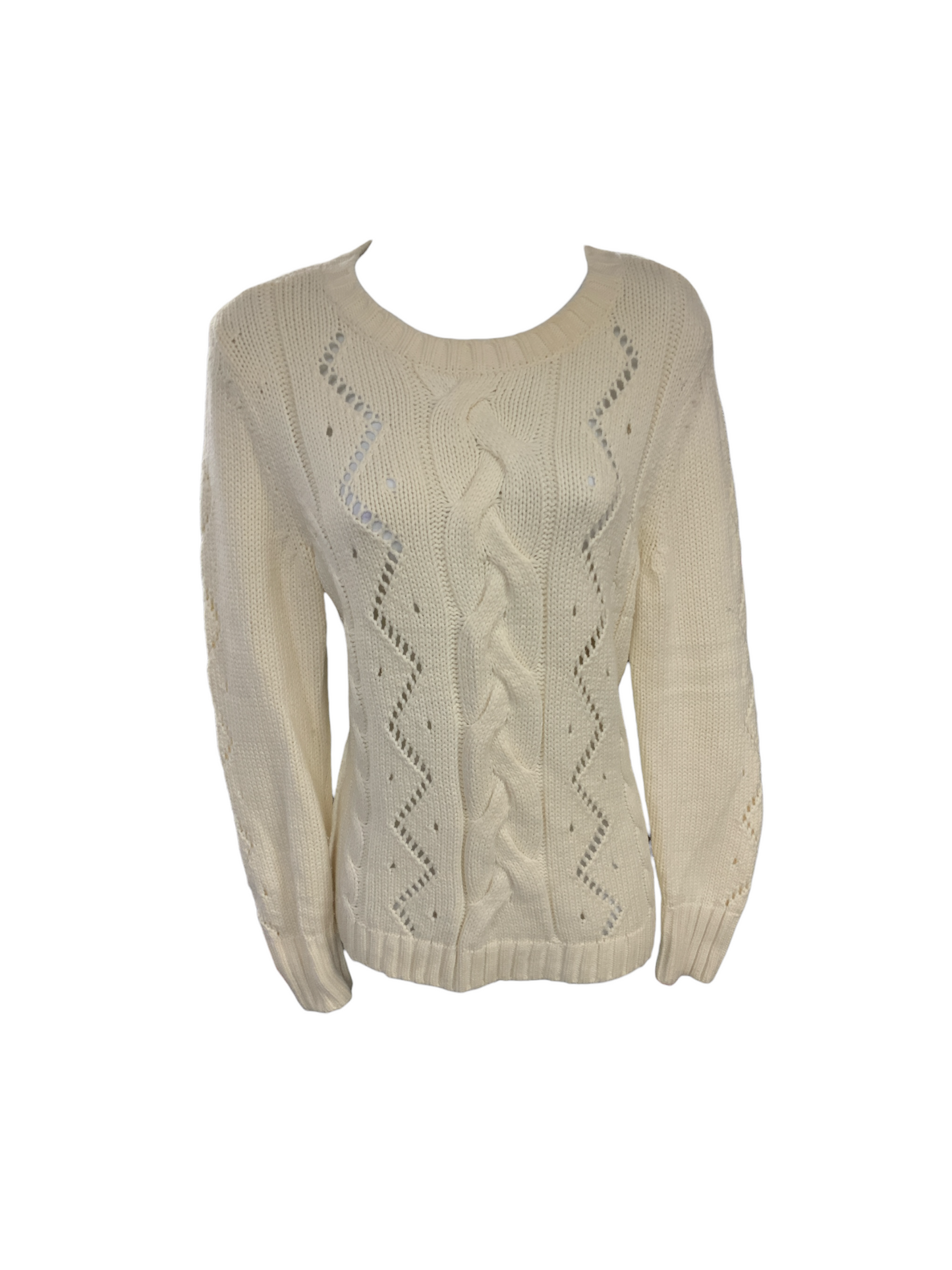 Talbots Women's Sweater Cream MP