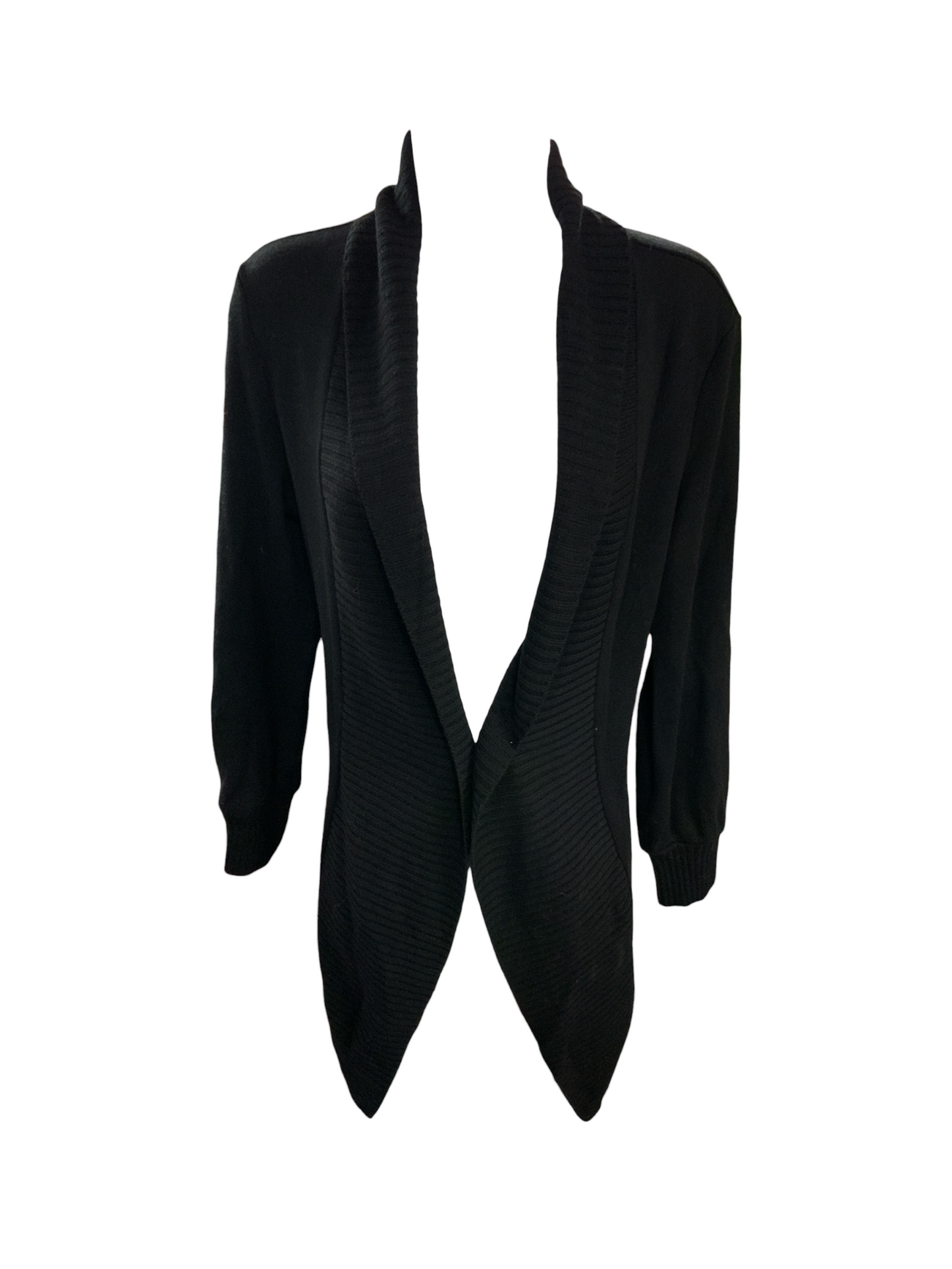 Banana Republic Women's Wool Sweater Black Long PM