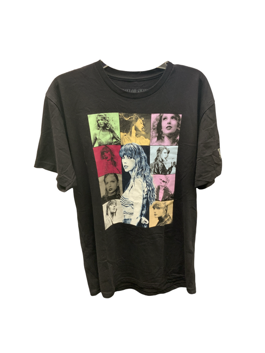 Taylor Swift Eras Tee Black L