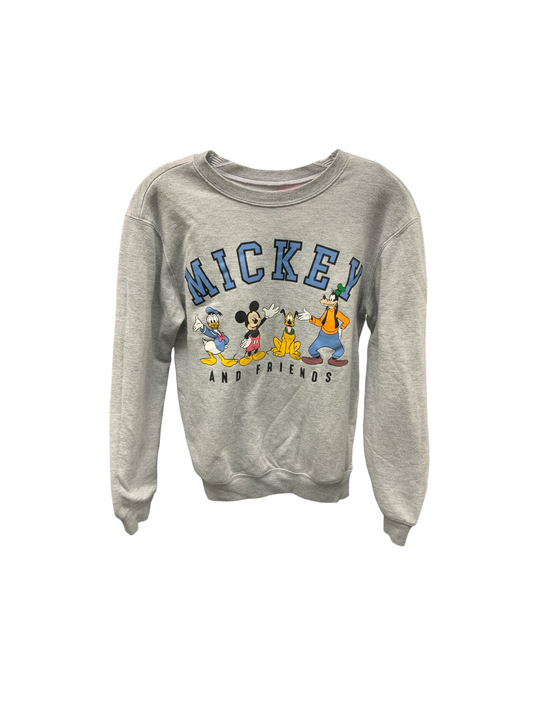 Disney Mickey & Friends Unisex Sweatshirt Gray S
