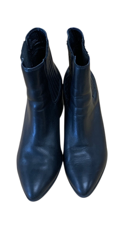 Steve Madden Black Ankle Boots 9.5