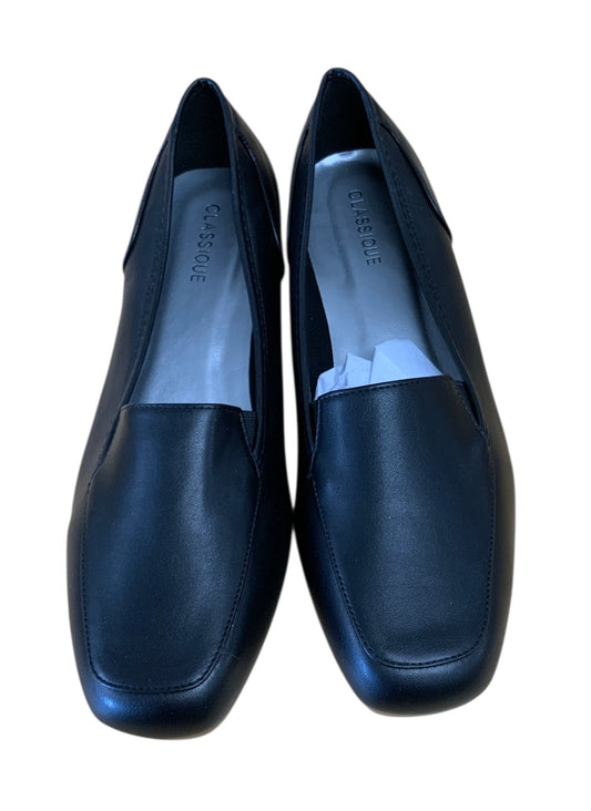 Classique Black Loafers 9.5
