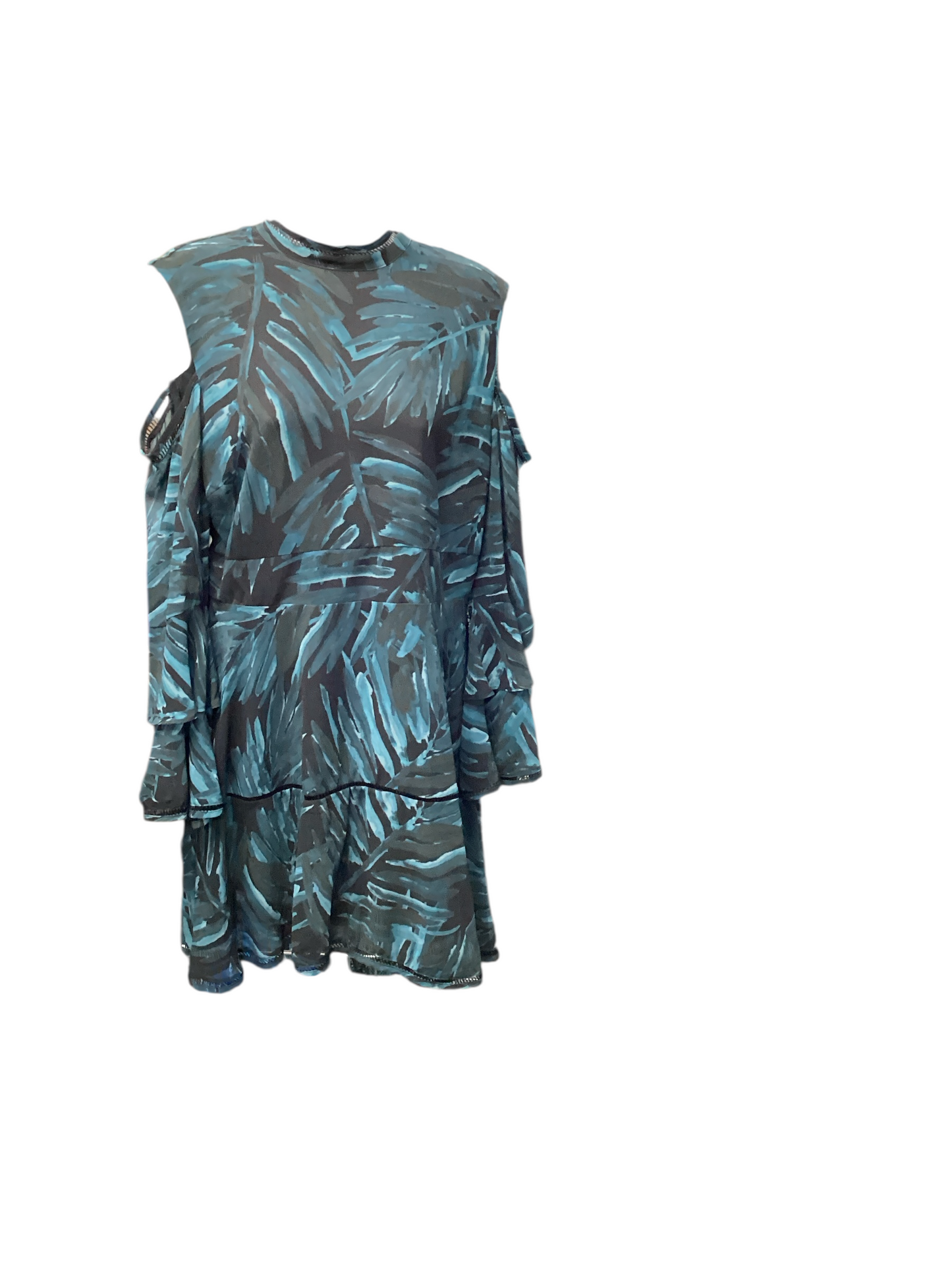 NWT Olivaceous Women's Dress Teal L