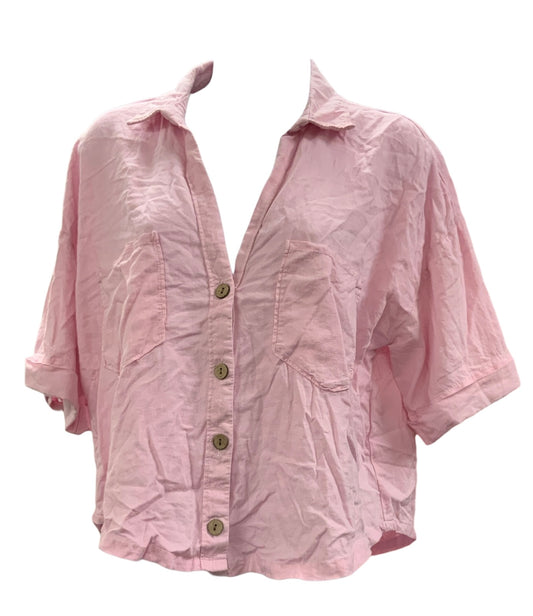 Zara Women's Shirt Pink M