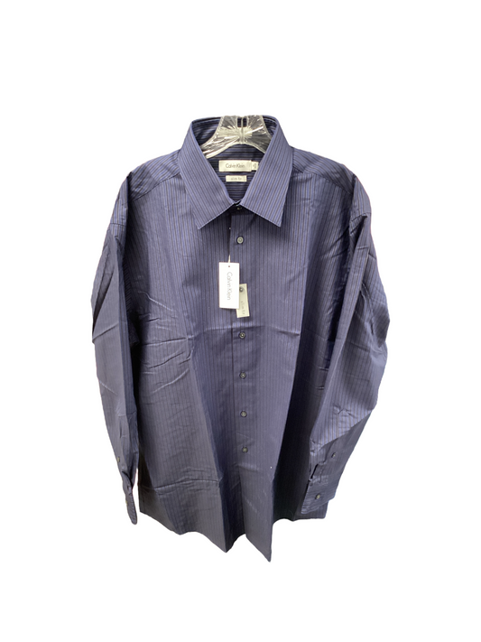 NWT Calvin Klein Men's Shirt Blue XL