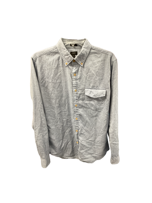 J. Crew Men's Shirt Blue M