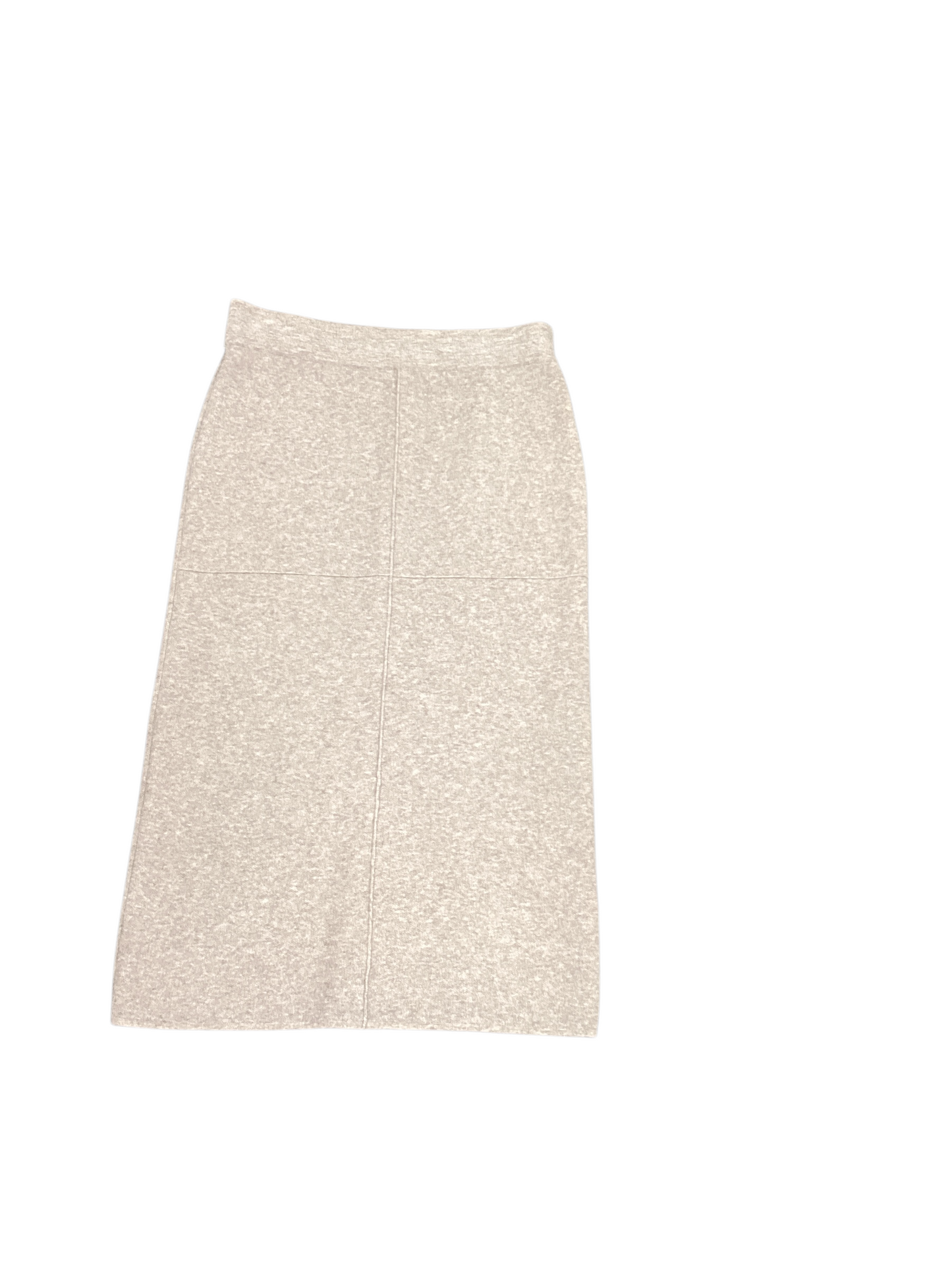 Natacha Paris Women's Sweater Skirt Taupe Heather Sx28