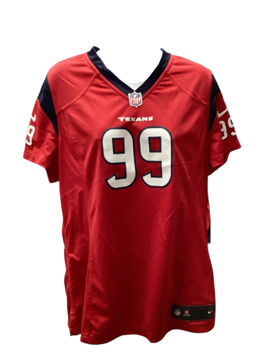 NFL Women's Texans Jersey Red XL
