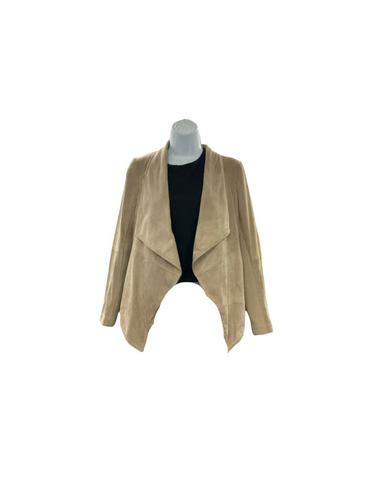 NWT BB Dakota Women's Jacket Sand Faux Suede XS