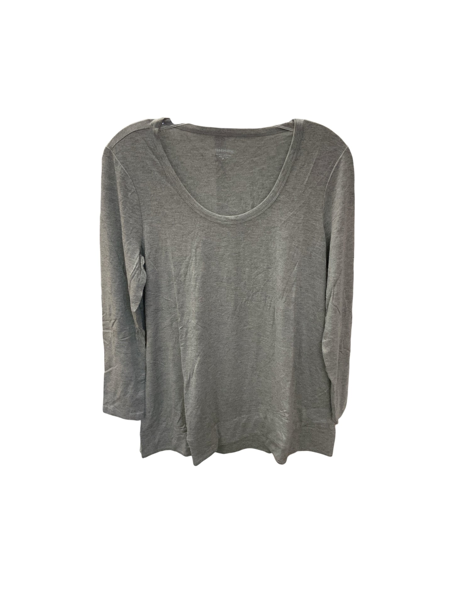 NEW Travelsmith Men's Shirt Grey S