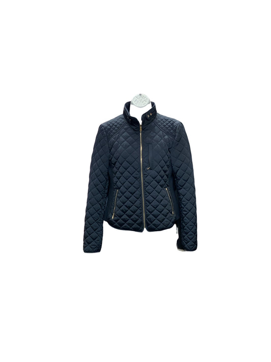 Zara Women's  Jacket Navy Scuba L