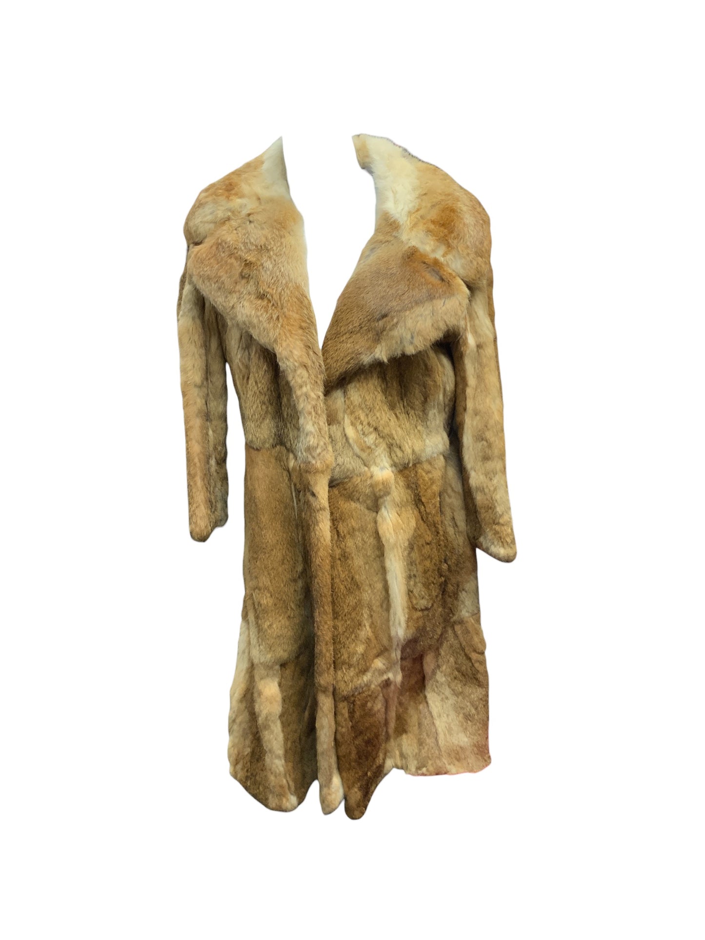 Women's Long Fur Coat XSP