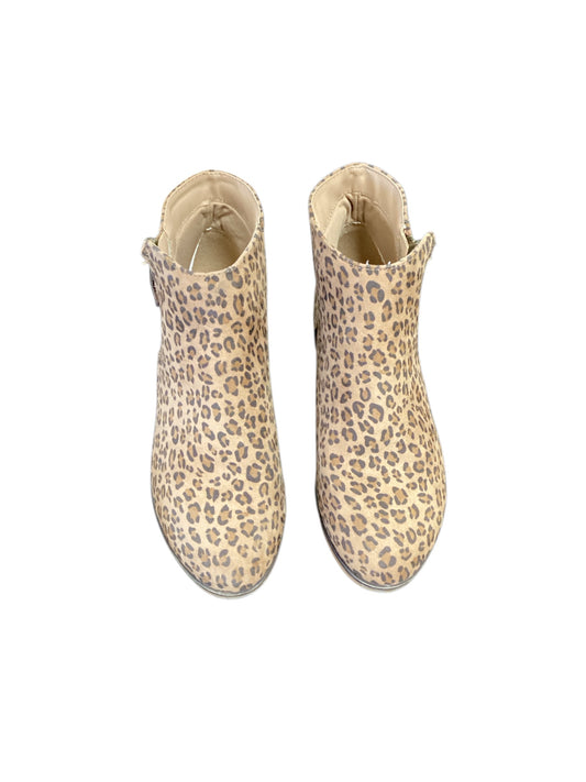 Cat & Jack Girl's Bootie Leopard 4
