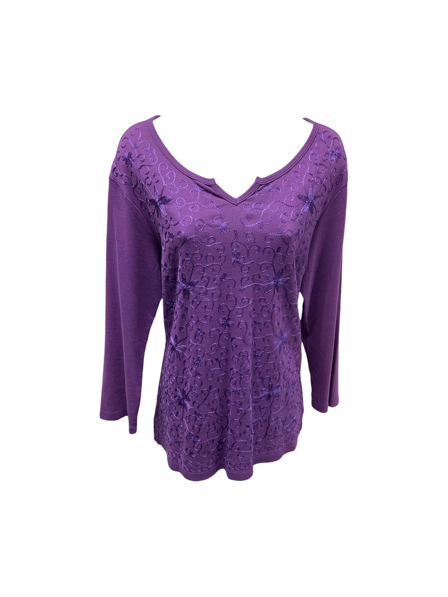 Women's Purple Top L