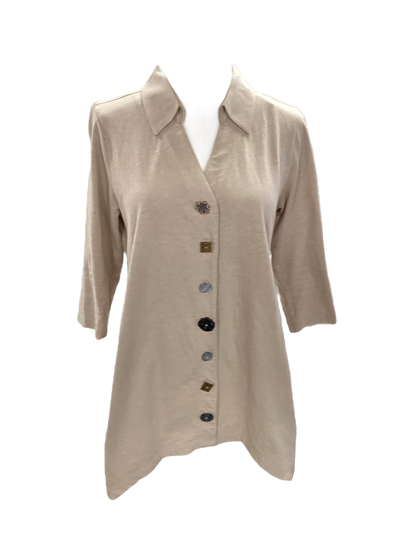 Soft Surroundings Women's Shirt Brown XS