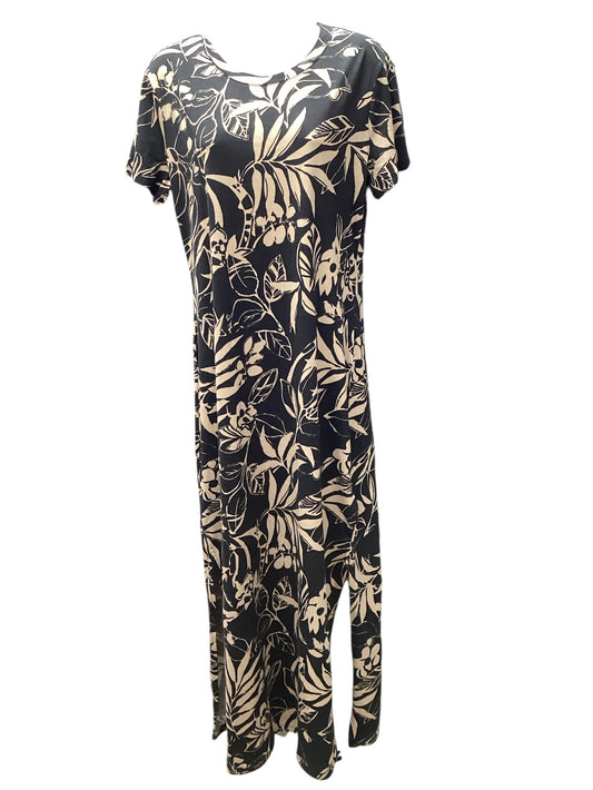 Ralph Lauren Women’s Black Floral Dress L
