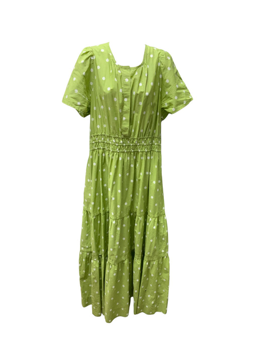 Antropologie Women's dress Green XL