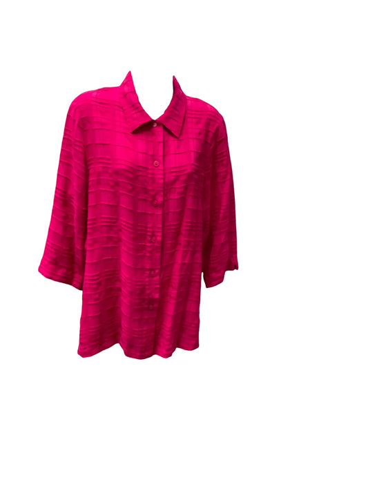 Allison Daly Women's Blouse Berry 14
