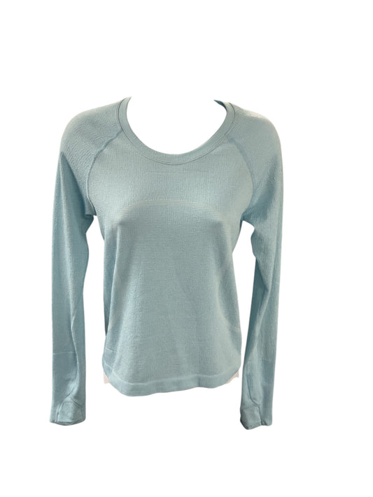 Lululemon Woman Athletic Long Sleeve Winter Blue 6