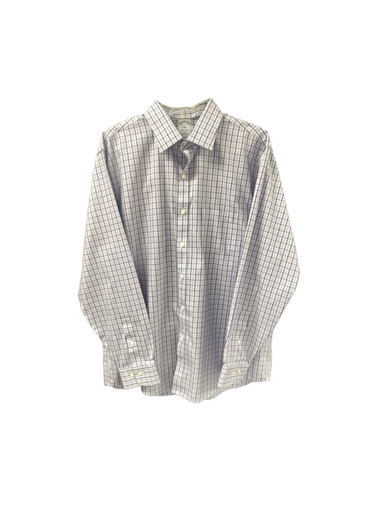 Brook Brothers Men's Shirt Purple Multi L