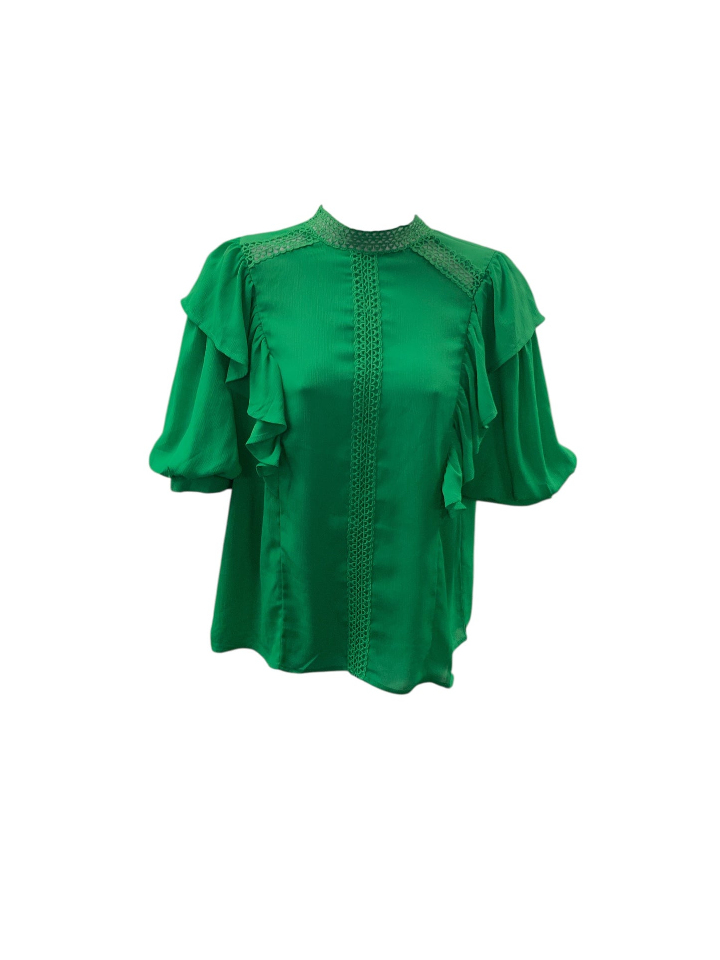 A Calin Women's Blouse Emerald L