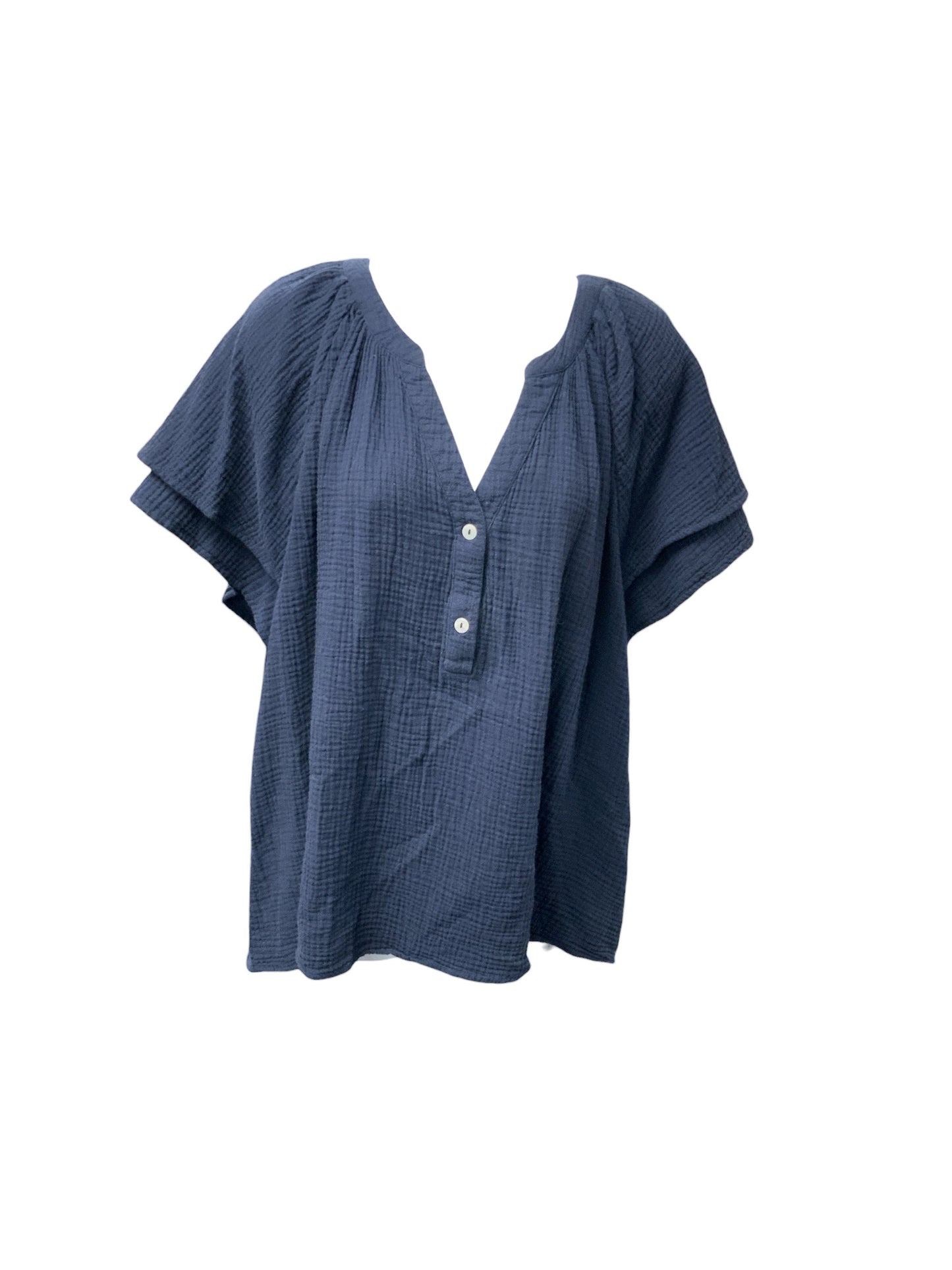 Joie Women's Blouse Navy 2X
