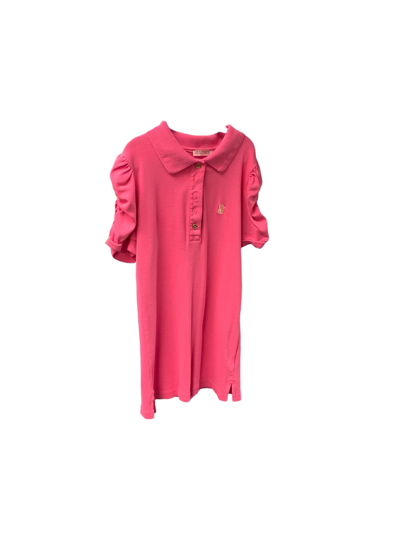 Juicy Couture Girls Polo Pink S