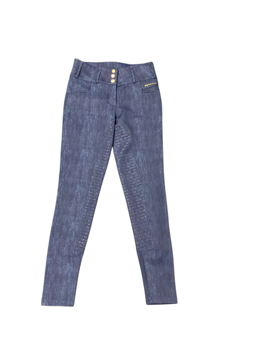 NEW Novella Women's Breeches Denim Horsebit L