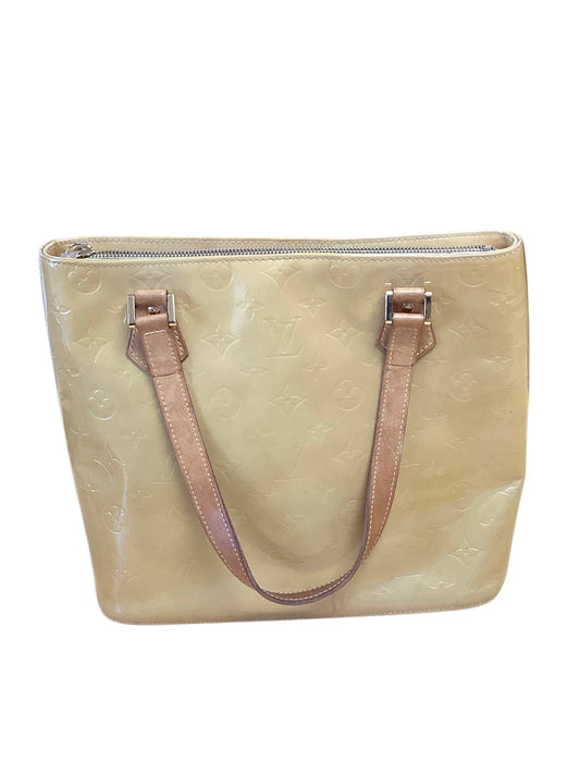 Louis Vuitton Orange Leather Handbag