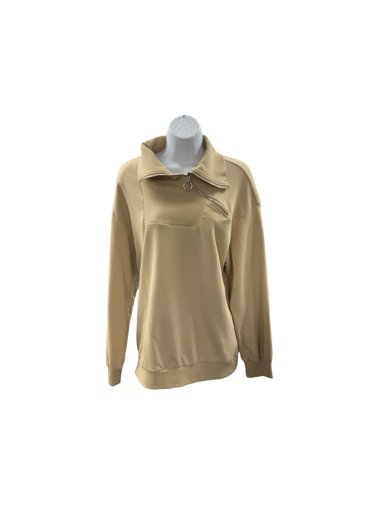Women's Sweatshirt Beige L