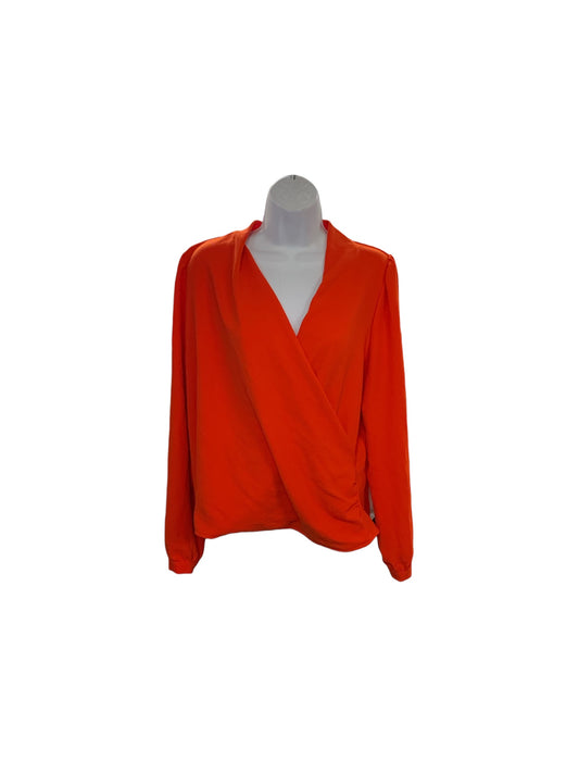Sezane Women's Blouse Orange 2X