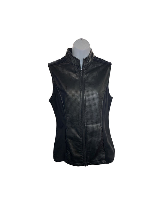 Anatomie Women's Vest Black Leather M